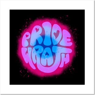 Pride and Wrath (bi pride) Posters and Art